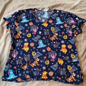 Nursing scrub top